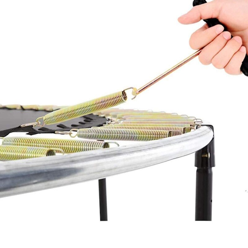 TopTrampoline Spring Pull Tool Kit Parts Hook Puller for Spring Installation Disassembling 12 Pack (T-Hook)