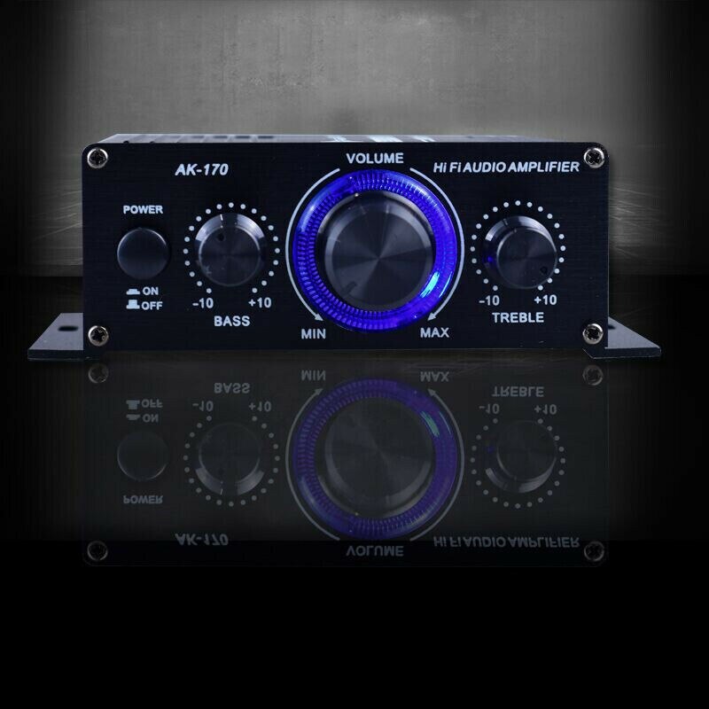 neue 400W HIFI Digital Bluetooth Stereo Audio- Energie Verstärker FM Radio Mic Auto Mini HIFI Audio- Energie Verstärker für Lautsprecher