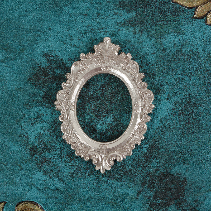INS-Cadre Photo Rétro Vintage, Petit Cadre de Positionnement de Bijoux, Collier, Accessoires d'Exposition pour la Maison, Décor de Salon: green