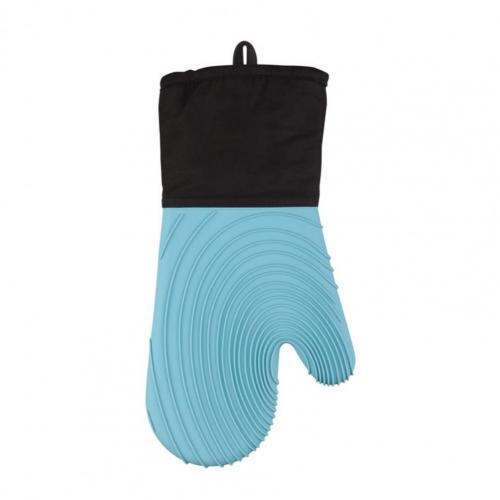 Gant de alimentaire, bonne Performance d'isolation, gants de cuisson flexibles en Silicone pour la cuisine à domicile, fournitures de pâtisserie, 1 pièce: Bleu