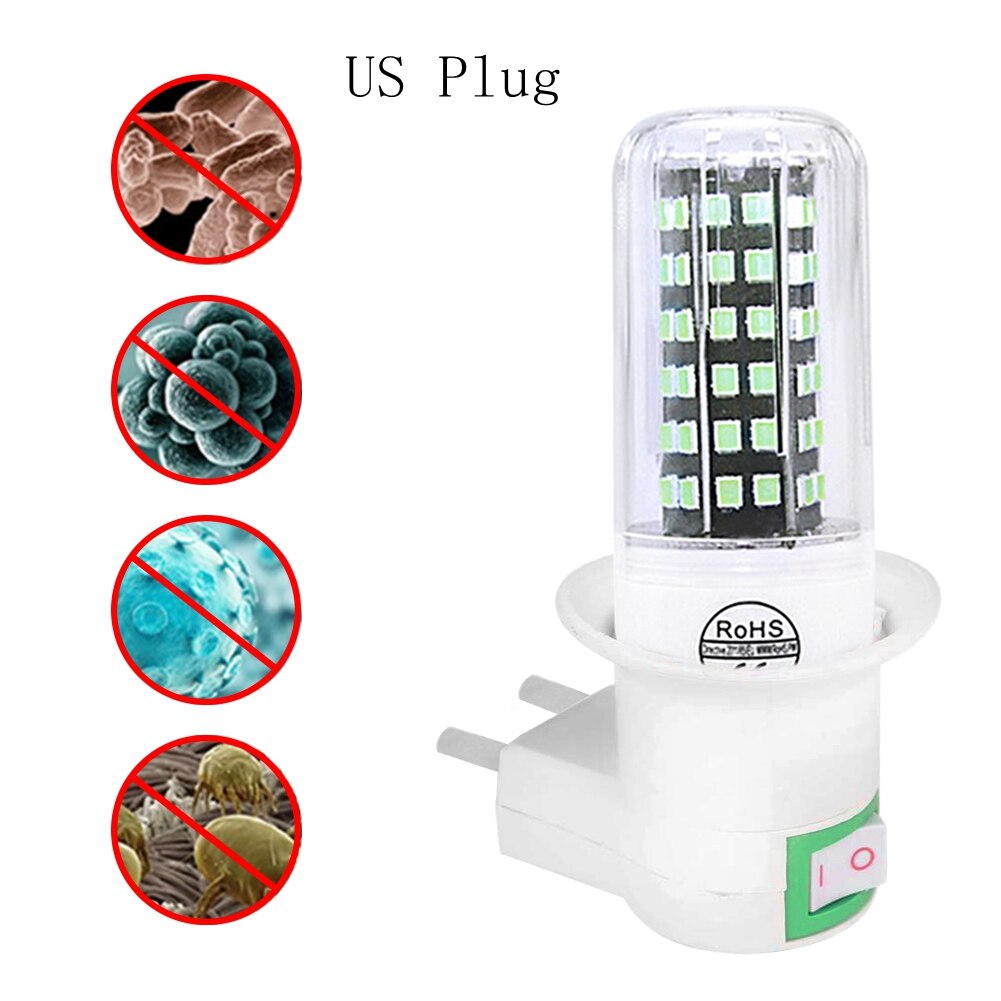 112 LED E14 UV Germicidal Lamp UV Sanitizer For Home Remote Control Disinfection Lamp Light E27 LED UVC Light Bulb Sterilization: Set 4
