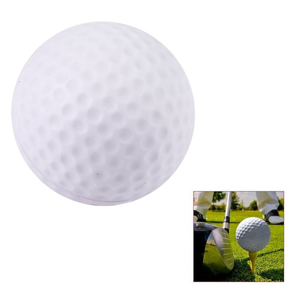 Mousse Balles de Golf 10 pièces Blanc D'entraînement de Golf Balles En Mousse Souple D'intérieur Balles de Pratique
