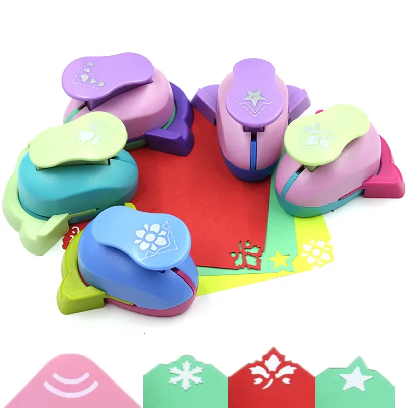DIY Eckstanzer Prägung Papier Eckschneider Basteln Trimmer Stanzer für Sammelalbum Papier Handwerk Locher