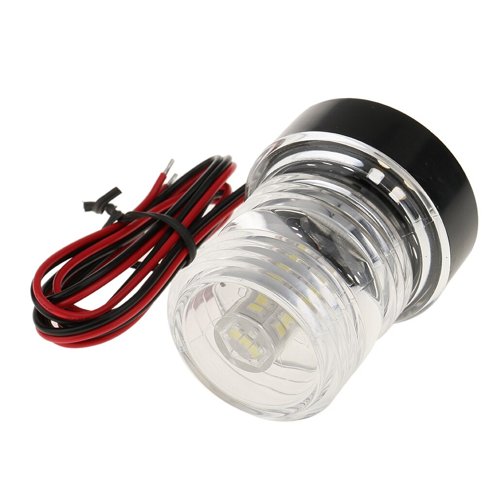 360 Degree Angle White NAV Anchor LED Bulb Boat Anchor Navigation Light 12V with Cable