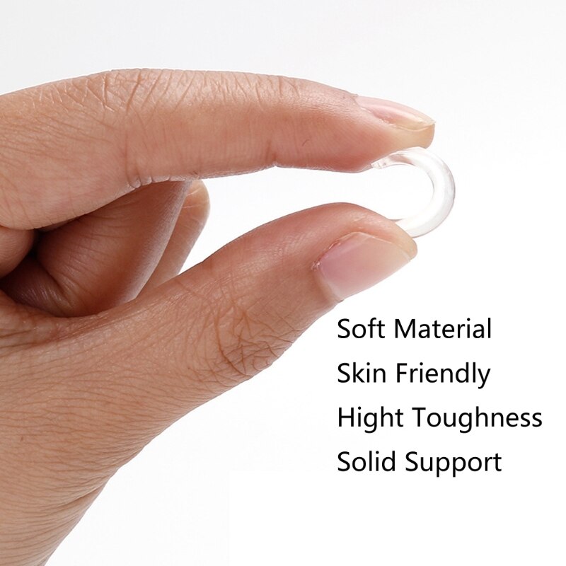 8Pcs Invisible Clear Ring Maat Richter Voor Losse Ringen Ring Richter Ring Sizer Reducer Fit Elke Ringen Adjuatable Gereedschap