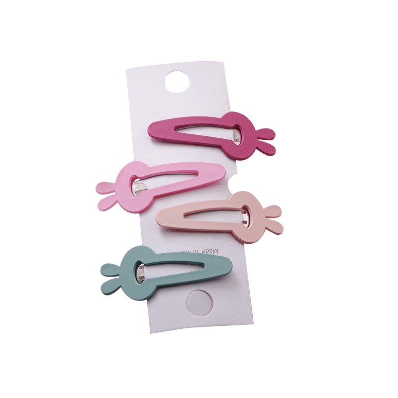 4 Stuks Meisjes Haar Clips Leuke Ster Haar Pin Set Kinderen Haarspeld Prinses Haaraccessoires: 4