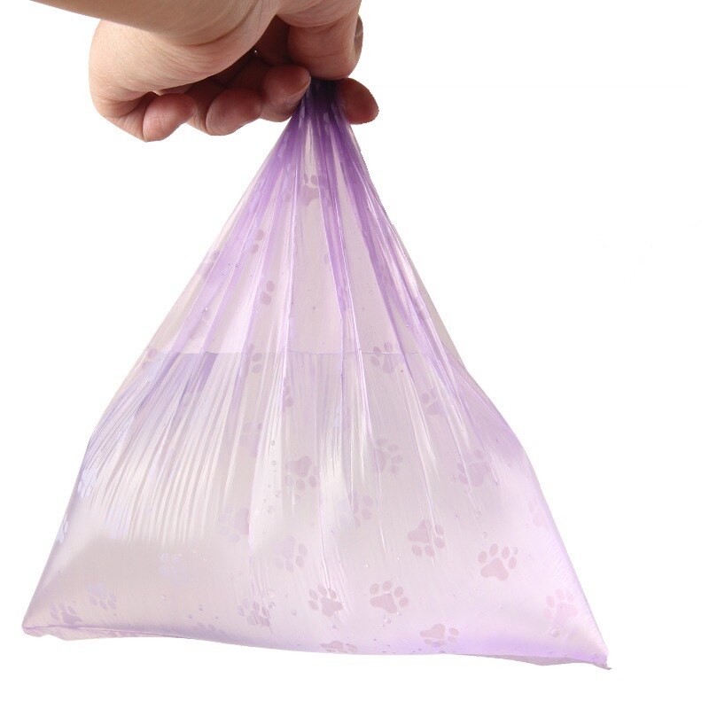 Biodegradable Pet Dog Poop Bag Zero Waste Dog Pooper Bags Paw Doggy Litter Poop Bag Dispenser Pets Products For Dogs