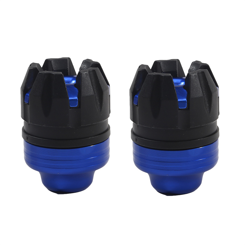 2Pcs Motorcycle Front Rear Fork Wheel Crash Protector Anti-Falling Frame Slider Protector Motorcycle Crash Protect Motocross