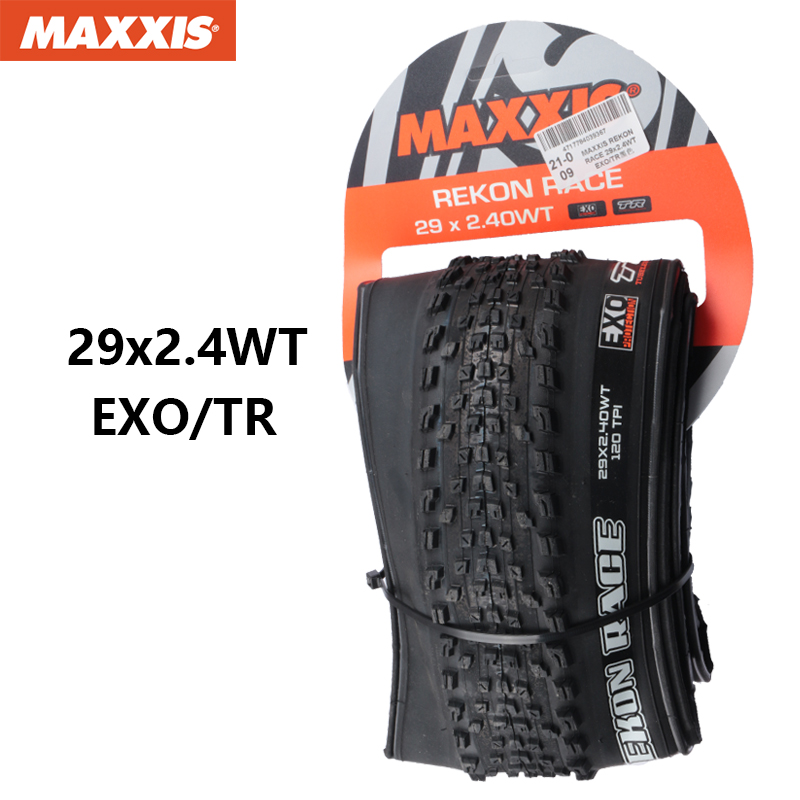 MAXXIS REKON RACE Original Mountain Bicycle Tyre 29x2.25 29x2.35 29x2.4 Foldable Anti Puncture Tubeless XC Off-road Bike Tires
