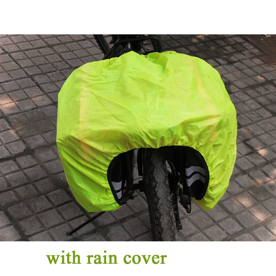 Mountain Fiets Draagtas 30L Bagagedrager Kofferbak Bike Bagage Achterbank Fietstas Twee Dubbele Tassen Sport Fietsen Zadel Opslag