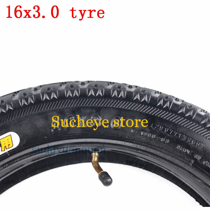 16*3.0 bicicletta elettrica pneumatici 16x3.0 pollici gomma Della Bicicletta Elettrica della bici pneumatico intera vendita uso di Alta qualità CTS 16 pollici della rotella del pneumatico