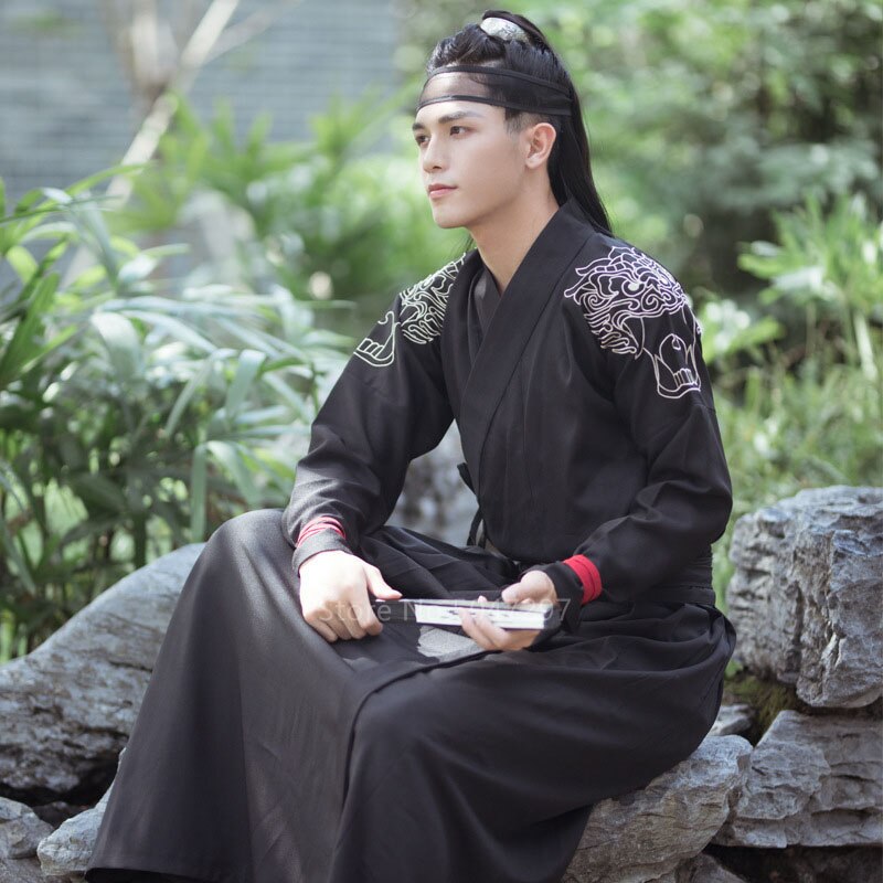 Japońnarty samuraj rękojeść retro Sakura mężczyźni para kimono Haori spódnica jednolity kolor Yukata moda tradycyjne ubrania sukienka