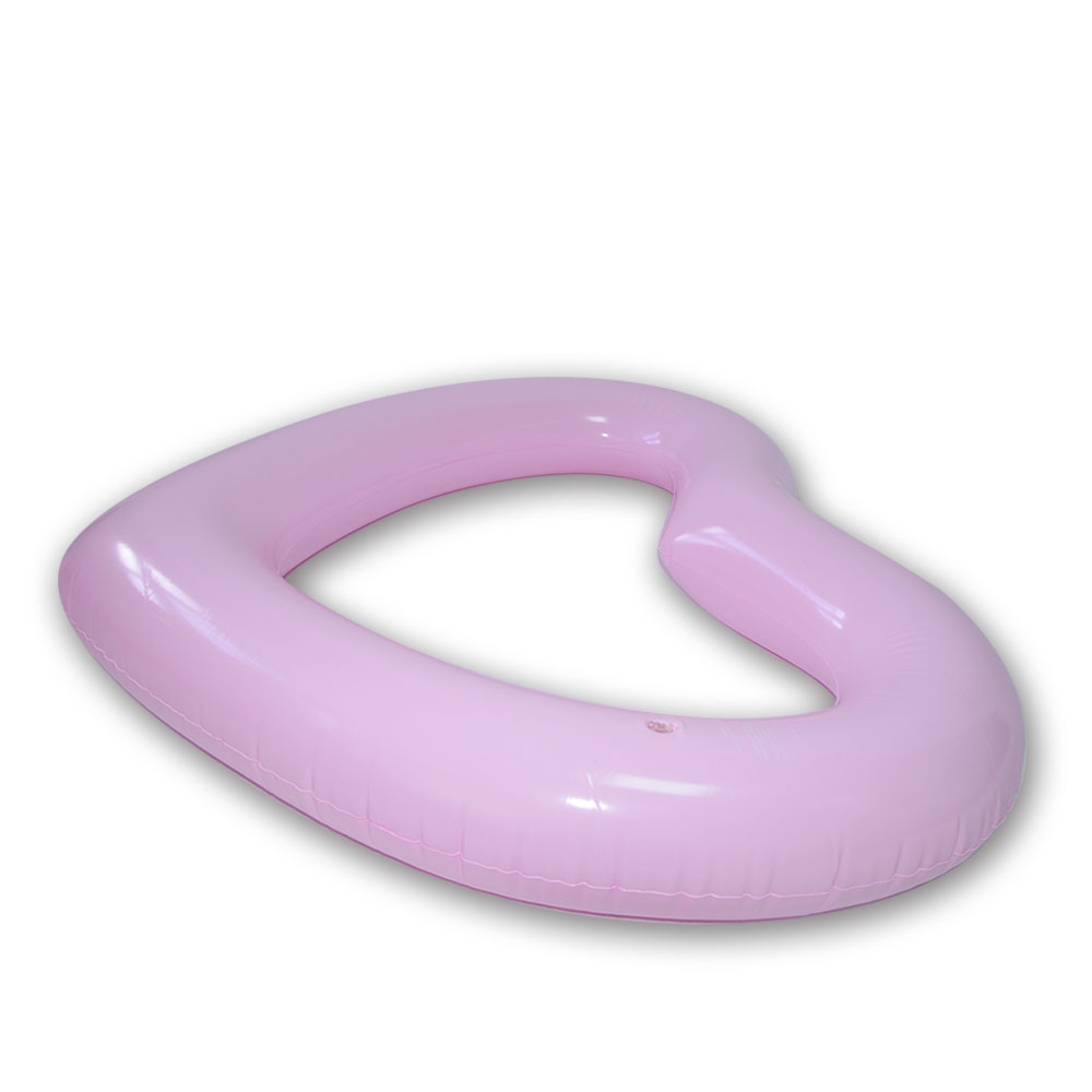 JIAINF Erwachsene kind aufblasbare ring grün pvc material nette rosa herz geformt pool float kreis für schwimmen strand meer schwimmen