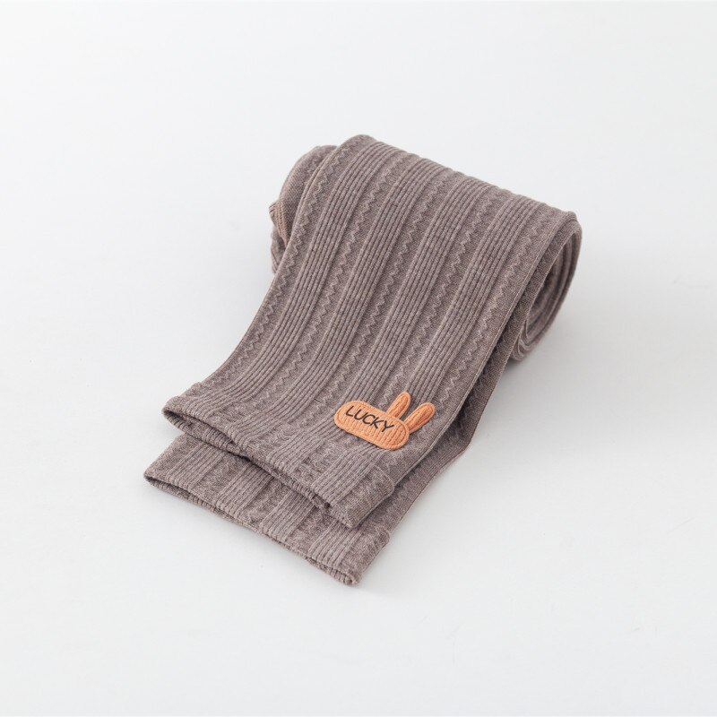 Nuovi Leggings primaverili e autunnali per bambini moda coreana tendenza dei cartoni animati ragazze comode abbigliamento esterno pantaloni in cotone: khaki / XL(125-145cm)
