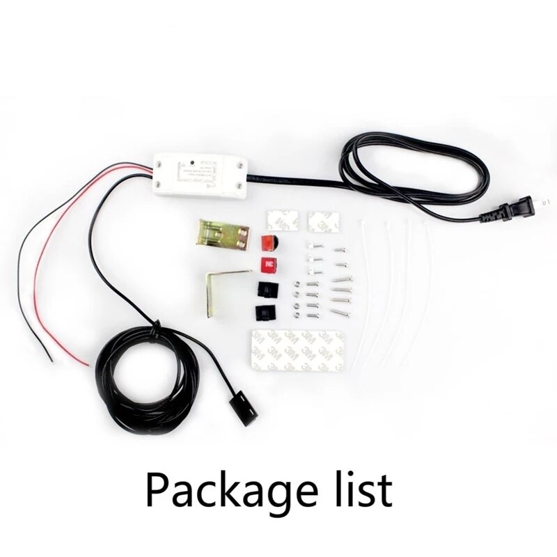 Wireless Smart Remote Control Garage Alarm Sensor Application Opens and Closes Remotely to Monitor Your Door from Anywhere