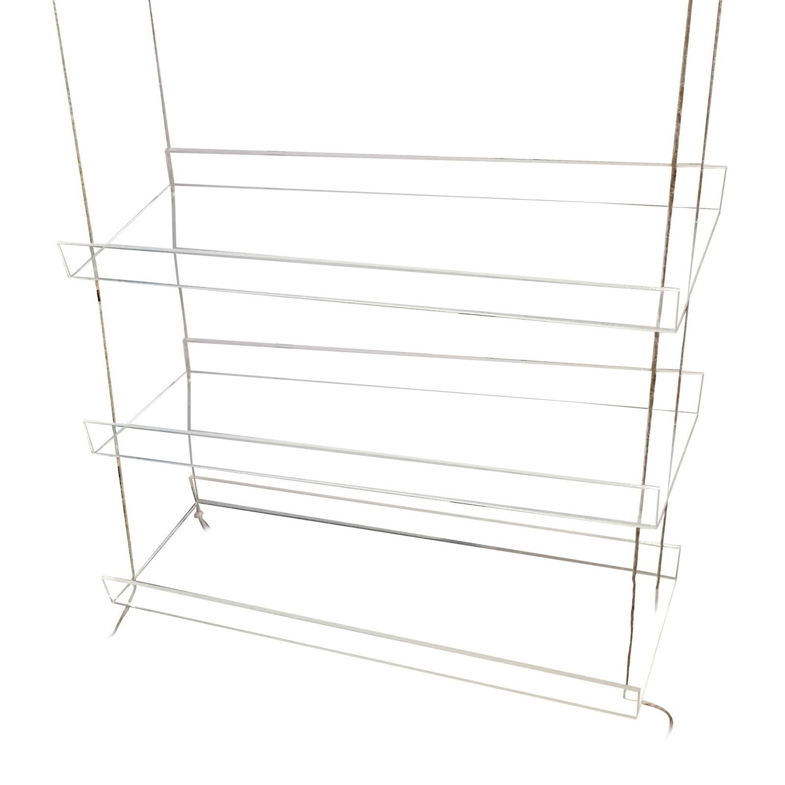 Iron Window Plant Shelf Bookshelf Plant Rack Display Shelf Home Indoor Garden Decor Yard Garden Patio Balcony Flower Stands: Default Title