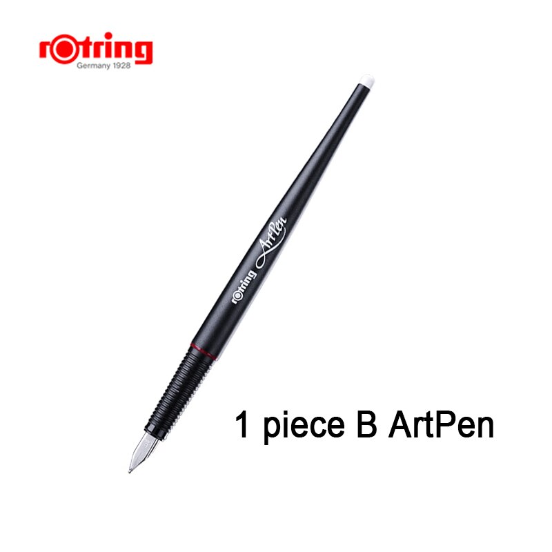 rotring Art Pen Sketch Fountain Pen drawing EF/ F/M/ B/1.1mm/1.5mm/1.9mm/2.3mm 1 Piece: B