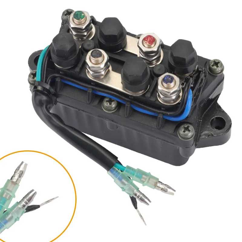 Relè motore fuoribordo per Yamaha Relè di avviamento Marine 6H1-81950-00 63P-81950-00 6AW-81950-00-00 61A-81950-00-00 0409-066: Oro