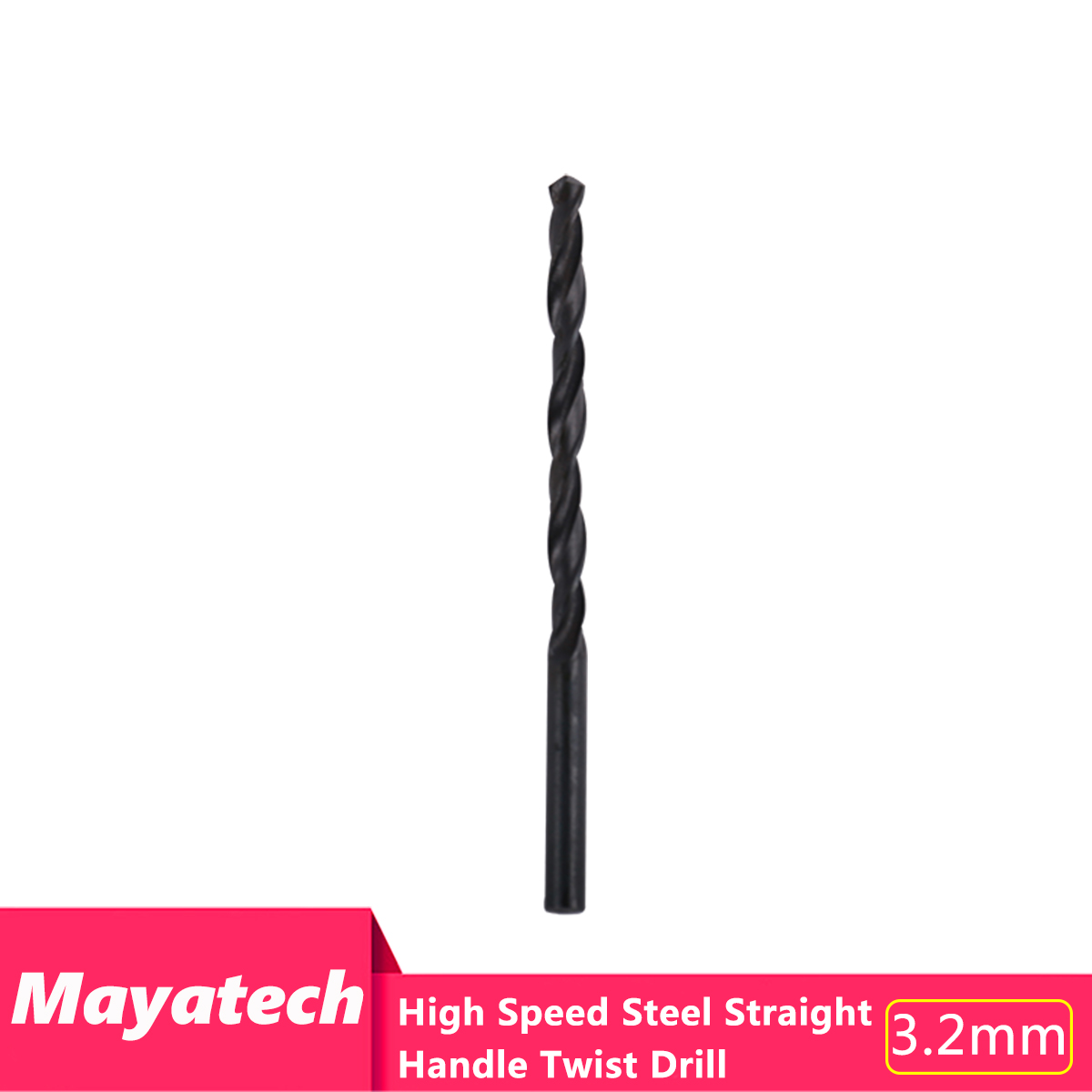 CZ HSS Straight Drilling Bit for Wooden Propeller Drilling Carbon Fiber Board Drilling Electric drill bit 1 2 3 4 5 6 7 8 9 10mm: Light Grey