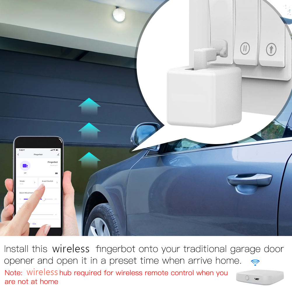 Tuya bluetooth älykäs kytkin sormibot ajastin ääniohjaus kytkinbot sormenpäärobotti siri-ovikellolle/kahvinkeittimelle älykkään kotiin