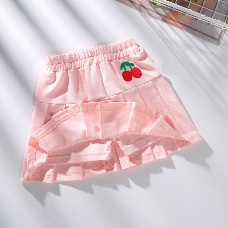 Baby Peuter Kinderen Kleding School Meisjes Rok Dieptepunt Prinses Geplooide Rokken Kinderen Korte Rok Zomer Kind Kleding CL829