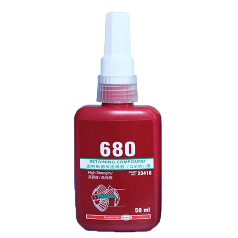 50ml Hohe Festigkeit 680 Anaeroben Klebstoff Zylindrischen Halte Klebstoff Zylinder Metall Teile Lager Getriebe Dicht Kleber