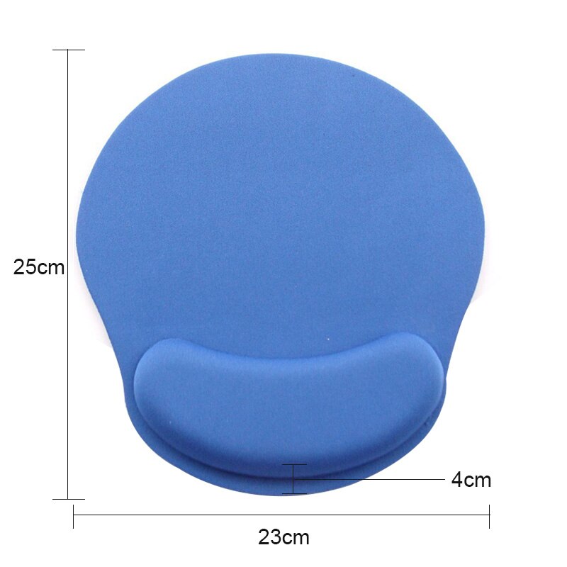Tapis de souris ergonomique avec repose-poignet en Gel, Base antidérapante en caoutchouc, adapté à la frappe au bureau et au soulagement de la douleur