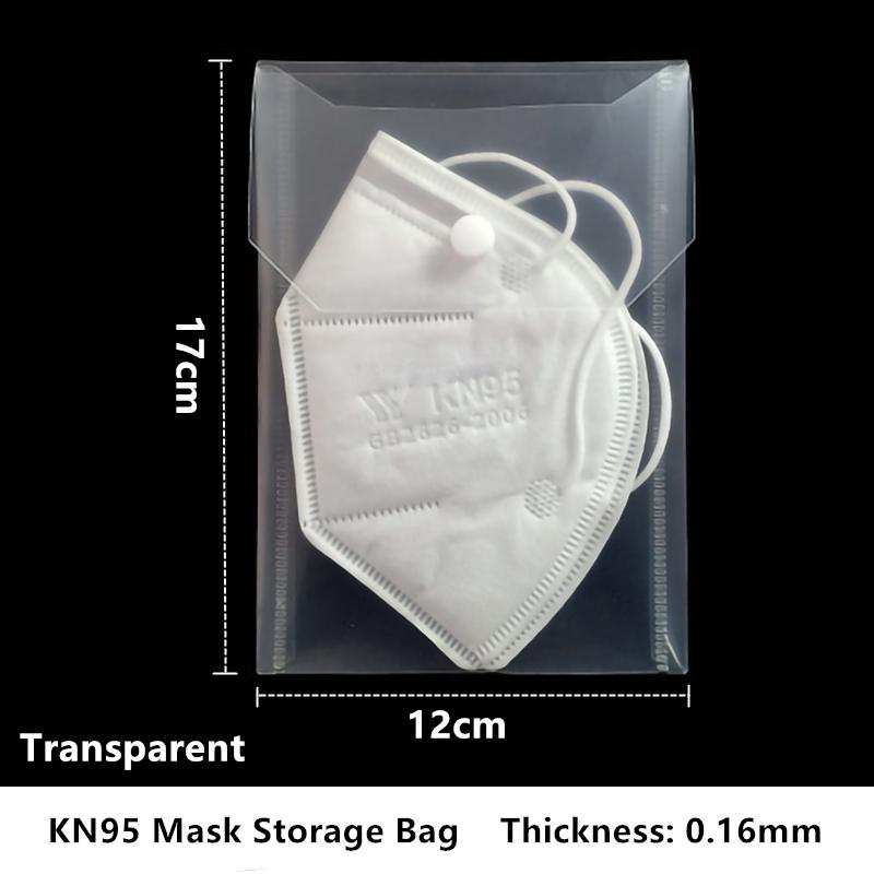 1/3/5pcs Portable Mask Save Storage Box Disposable Mask Child Storage Clip Container Mask Case Dust-proof Storage Organizer: 3pcs F
