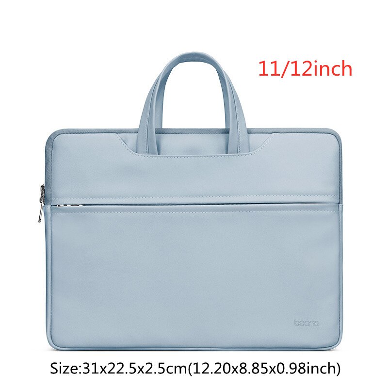 Przenośny Laptop teczki podróż służbowa niezbędny komputer Organizer do dokumentów torebka duża pojemność przechowywania akcesoria do torebek: Blue S