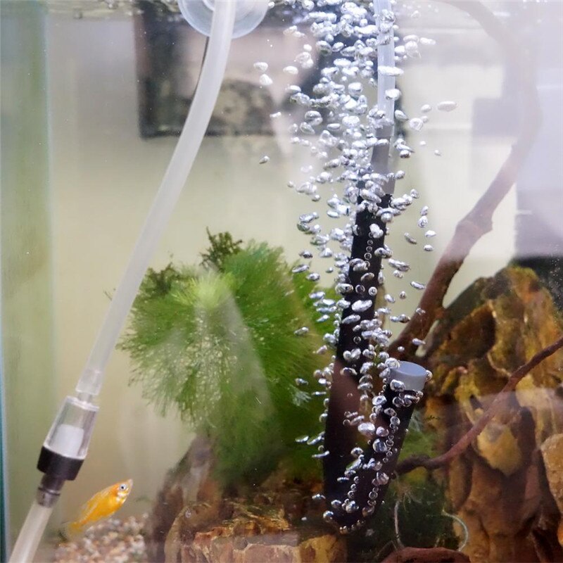 120Cm Flexibele Luchtgordijn Bubble Aquarium Vijver Veilig En Handig Vis Levert Slang Tubing