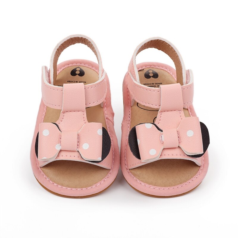 Pu Baby Antislip Sandalen Kind Zomer Meisjes Mode Antislip Sandalen Sneakers Baby Schoenen 0-18M baby Wandelschoenen: P / 7-12 Months