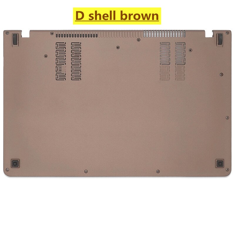 Bärbar datorskal för lenovo ideapad  u260 a skal b skal c skal d skal bärbar datorskal för lenovo bärbar dator: D skal brun