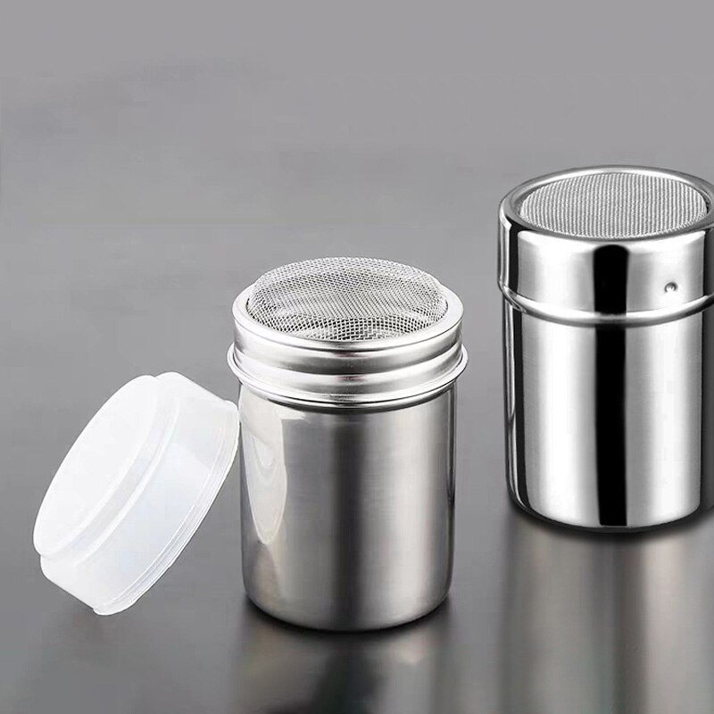 1Pcs Multi-purpose Stainless Steel Kitchen Gadgets Spice Pepper Shaker Spice Jar Rotating Cover Seasoning Can Salt Sugar Bottle