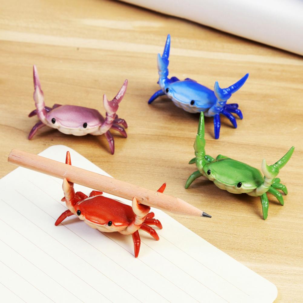 Easy to Hold Useful Stationery Single Pen Holder Bright Color Single Pen Holder for Home