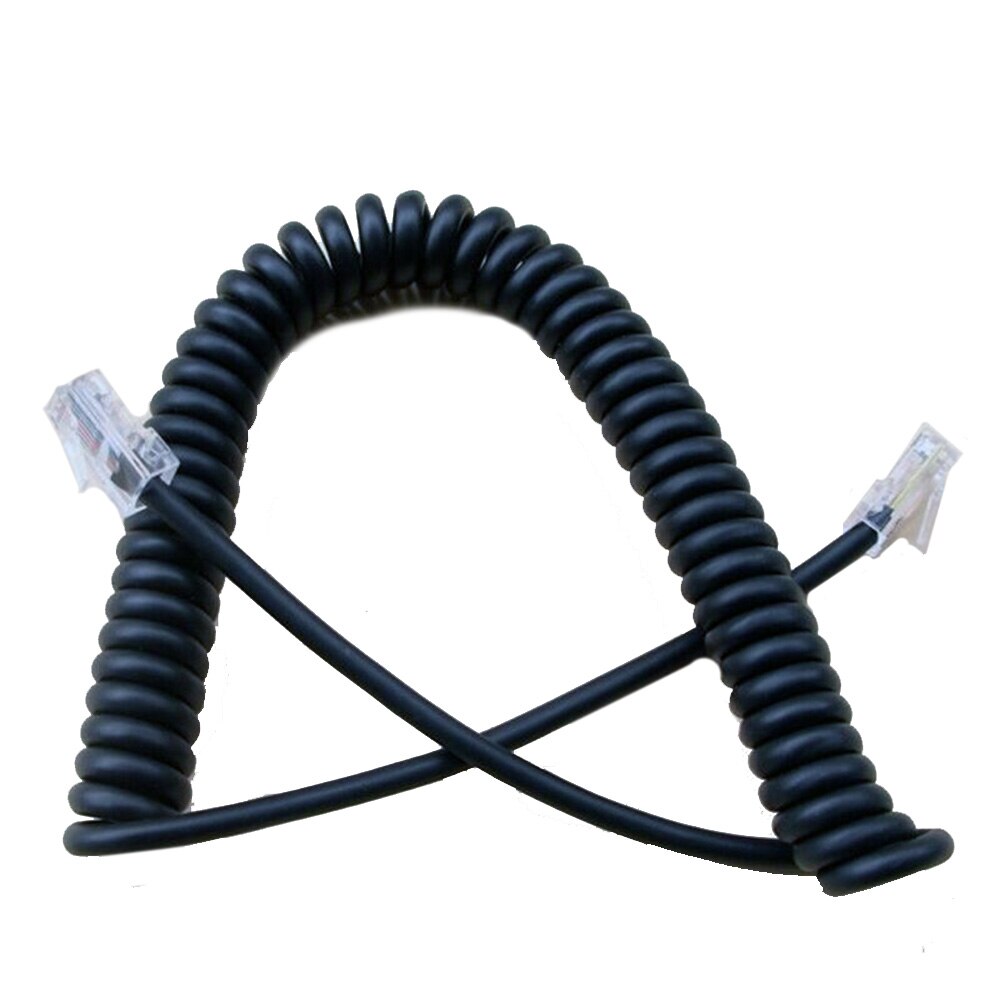 Câble de Microphone Pour Icom HM-207-s HM-133-v IC-2300H IC-2730A ID-5100A ID-4100A RJ-45 8 Broches À 8 Broches RJ-45