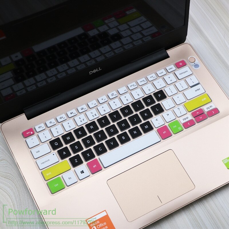 laptop keyboard cover skin for Dell Inspiron 14 5409 5405 5401 5402 5408 5498 5490 5406 5493 5400 nspiron 13 5391 5390 7306 7391: candyblack