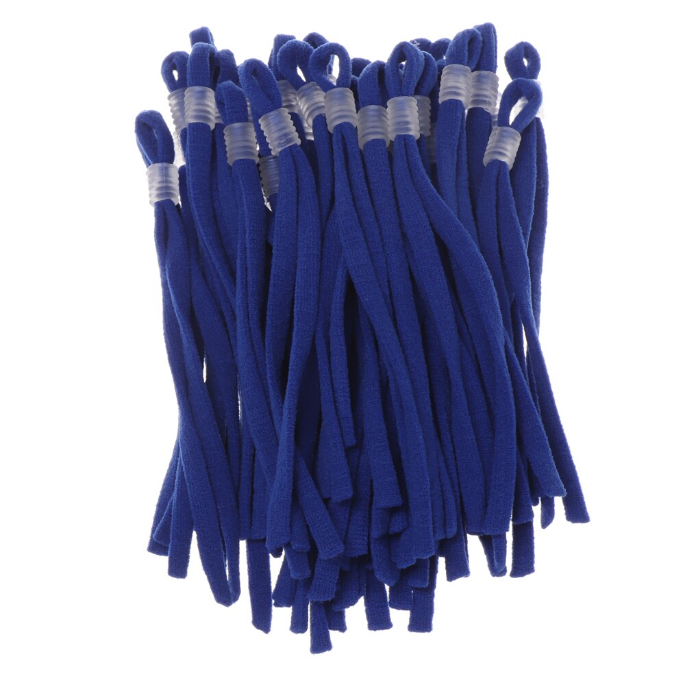 50 stuks verstelbare elastische koorden, gespen, rubberen band, rekkoorden voor doe-het-zelf maskers, naaiaccessoires, rekkoorden met gesp: 13