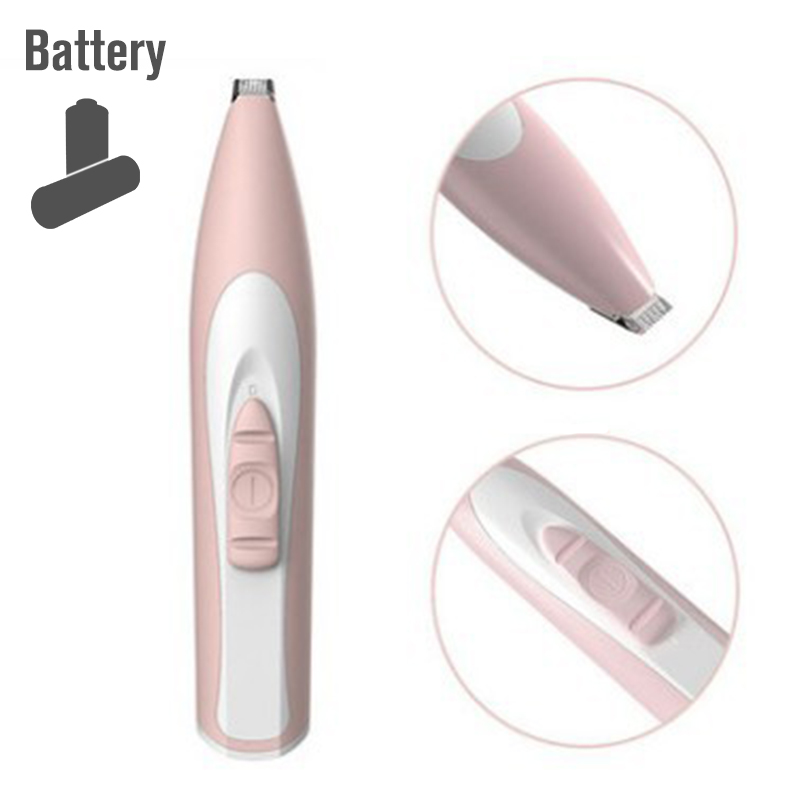 Tondeuse professionnelle à faible bruit pour chiens et chats, Kit de toilettage pour petits chiens et chats: Red AAA