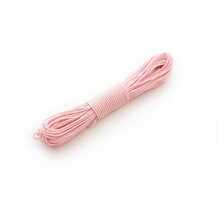 5 Colors Glow in the dark Luminous Paracord 550 100FT Parachute Cord Lanyard Rope 7 Strands Cores Outdoor Survival: Pink / 10M