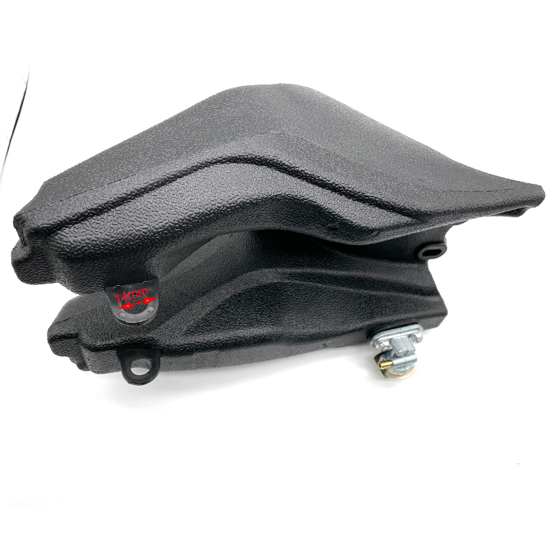 Serbatoio benzina con rubinetto per 50-110CC Mini Quad ATV Dirt Bike TaoTao Kazuma Hensim 50CC 50cc cinese Quad 4 ruote