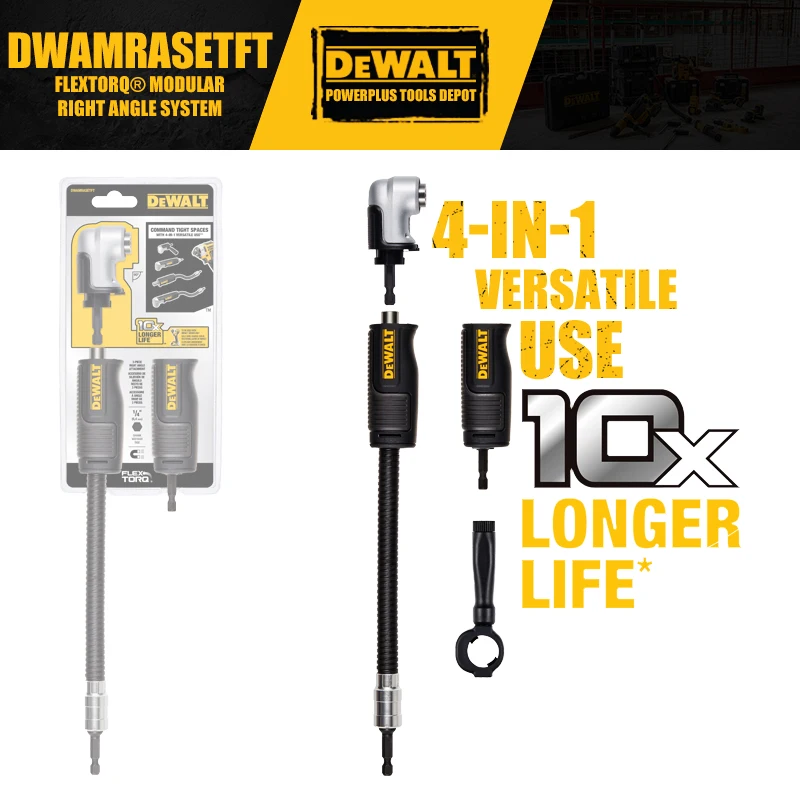 DEWALT DWAMRASETFT FLEXTORQ Modular Right Angle System Tool Accessories: Default Title