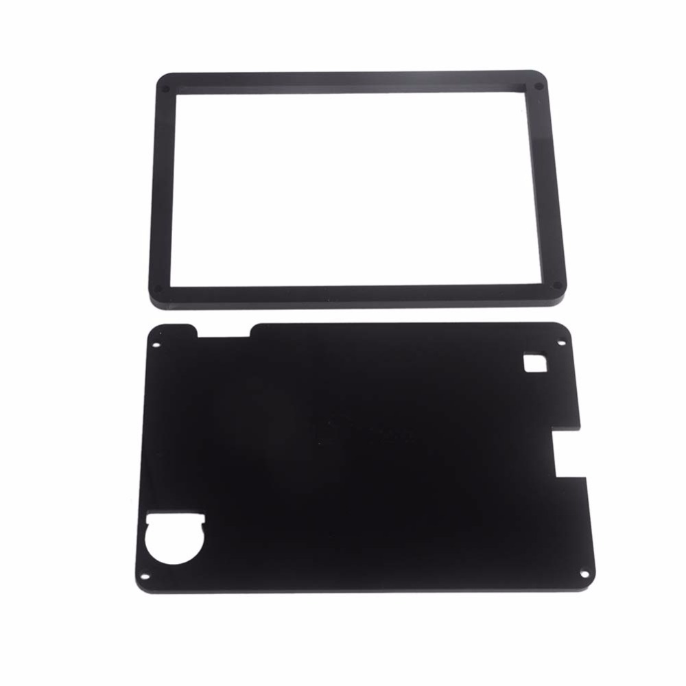4.3 inch Acrylic Nextion Case Box Enclosure for Nextion Enhanced 4.3" HMI Touch Display Screen LCD Module Black FZ1719E-C