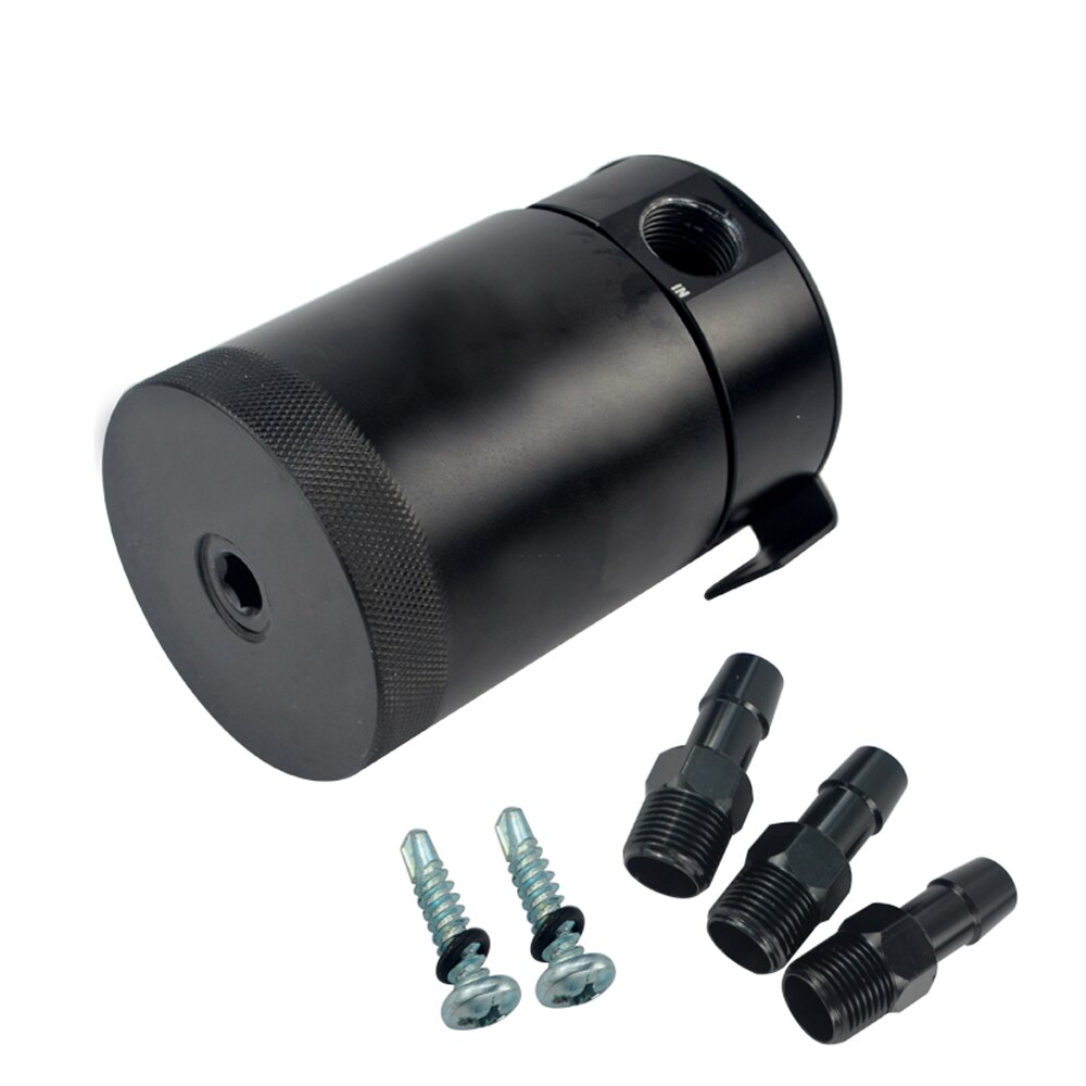 Rv RACING BAFFLED 3-PORT OIL CATCH CAN/TANK/separador de aire-aceite VR-TK66