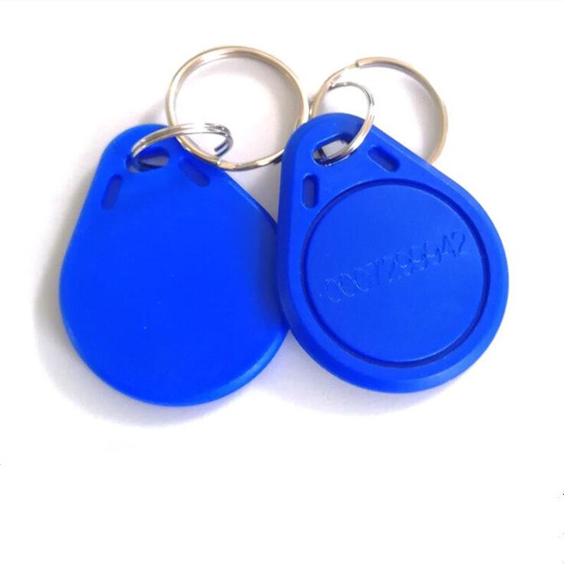 10pcs/lot RFID Tag Key Fob Keyfobs Keychain Ring Token 125Khz Proximity ID Card Chip EM4100/4102 TK4100 Access Control
