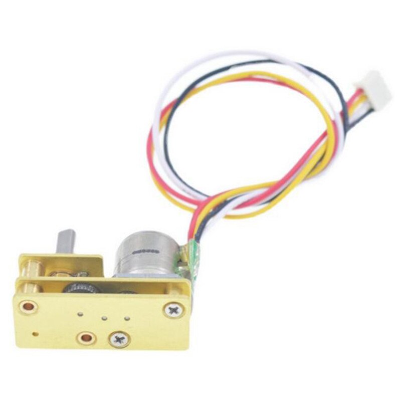 2 Phase 4 Wire Stepper Motor Brushless Gear Step Motor DC 5V 12V Stepper Motor Mini Micro Electric High Torque Stepper Motor