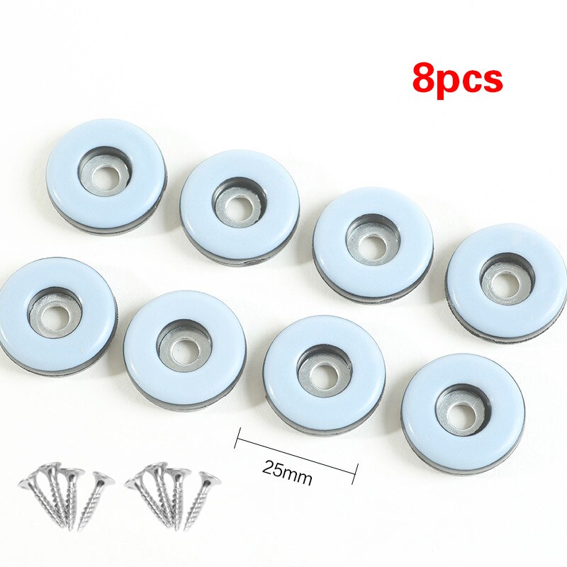 8 sztuk przezroczysta guma antypoślizgowa noga od krzesła czapki ochraniacze na nóżki sofa stóp obejmuje podłogowe nóżki robić mebli podkładka ochronna ze śrubami: 02