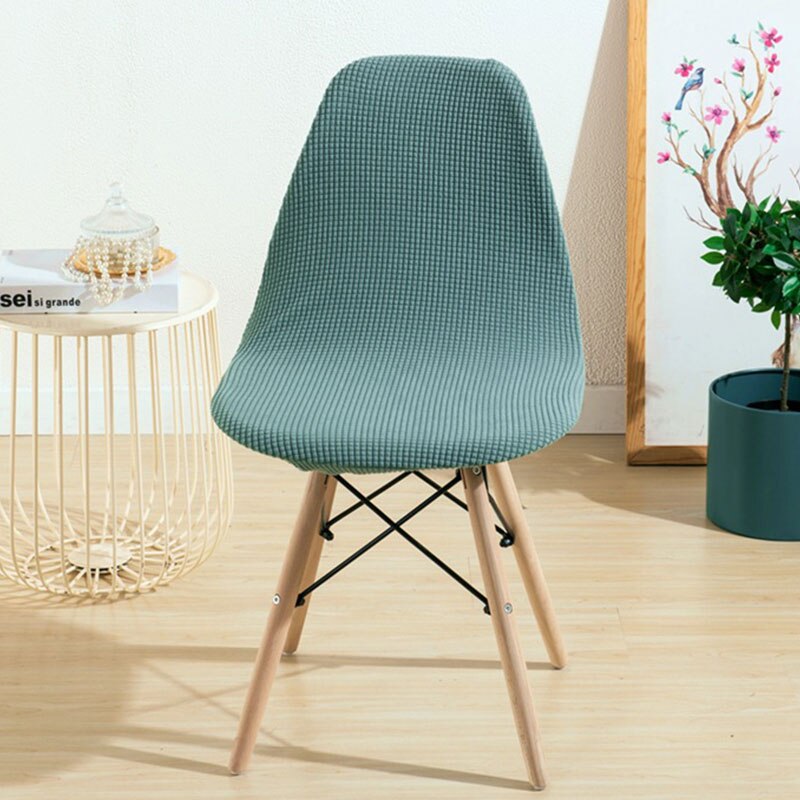 Housse de siège pour chaise Eames, lavable, amovible, sans accoudoirs, pour Banquet, maison, hôtel, 1 pièce