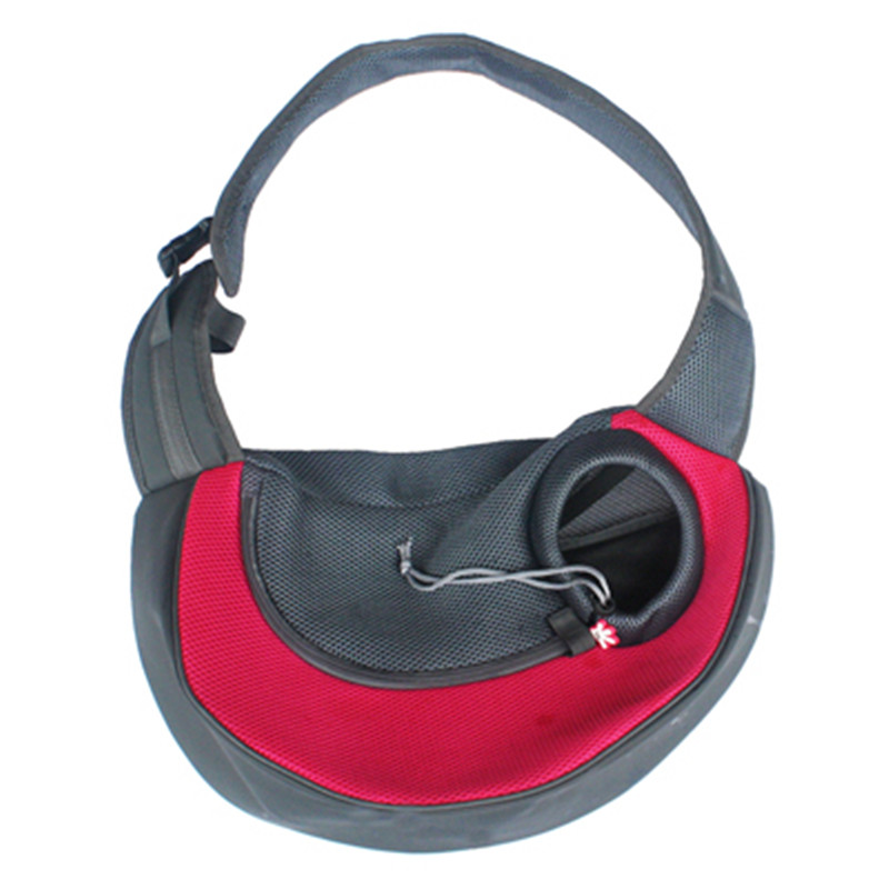Bolsa de transporte para mascotas con manos libres, mochila de viaje para exteriores, bandolera para chihuahua, perro pequeño y gato.