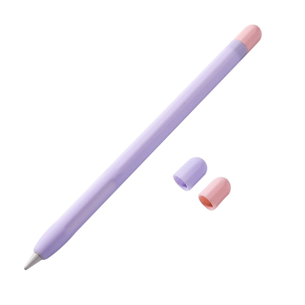 Silicone Sleeve Cap Tip Cover Holder Tablet Touch Pen Stylus Pouch Sleeve For Apple Pencil 1 Generation Case For iPad Pencil: 01