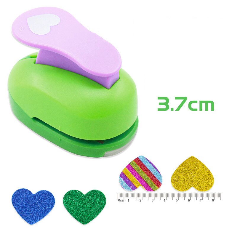Heart Star shape EVA foam punch paper punch for greeting card handmade Scrapbook Handmade puncher